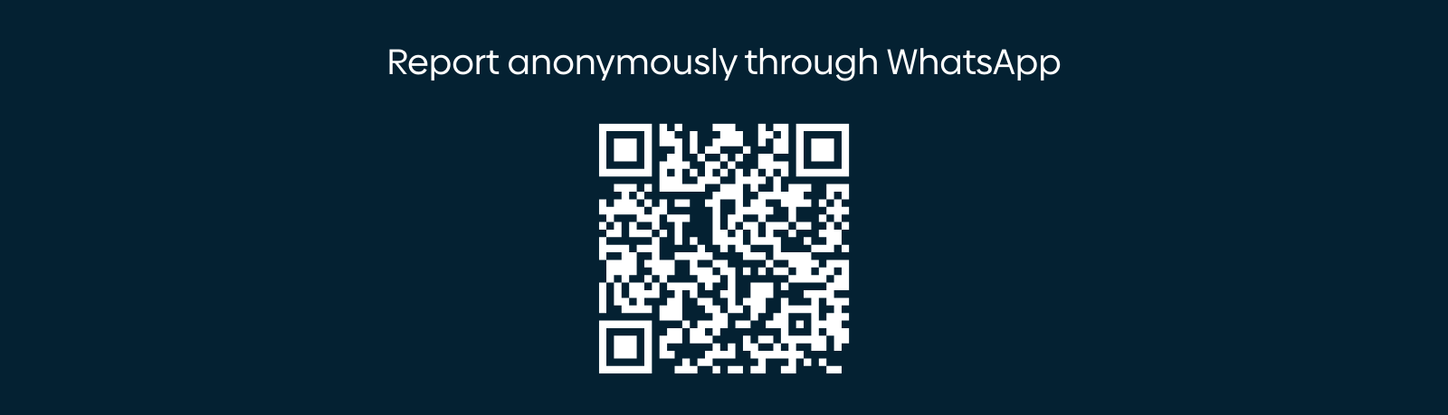 Make a Report through WhatsApp